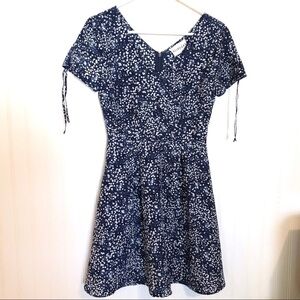 NWT OLIVE & OAK Navy Blue Dress